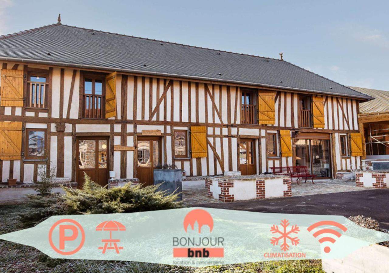 Maison Calme 14 Personnes, Piscine, Jardin Et Parking Buchères Extérieur photo